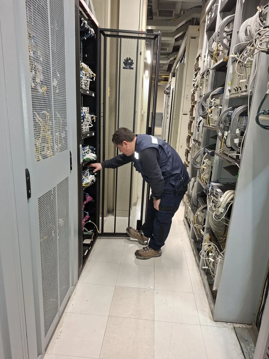 Equipo técnico especializado de Tamatel integrado a la operación del cliente